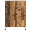 vidaXL Széf Antik Fa 66 x 34,5 x 90 cm Szerelt Fa