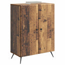 vidaXL Széf Antik Fa 66 x 34,5 x 90 cm Szerelt Fa