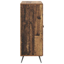 vidaXL Széf Antik Fa 66 x 34,5 x 90 cm Szerelt Fa