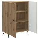 vidaXL Széf Kézműves Tölgy 66 x 34,5 x 90 cm Szerelt Fa