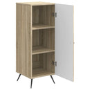 vidaXL Széf Sonoma Tölgy 33 x 34,5 x 90 cm Szerelt Fa