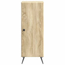 vidaXL Széf Sonoma Tölgy 33 x 34,5 x 90 cm Szerelt Fa