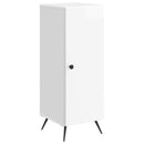 vidaXL Széf Magasfényű Fehér 33 x 34,5 x 90 cm Szerelt Fa