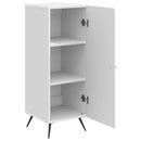 vidaXL Széf Magasfényű Fehér 33 x 34,5 x 90 cm Szerelt Fa