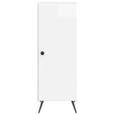 vidaXL Széf Magasfényű Fehér 33 x 34,5 x 90 cm Szerelt Fa