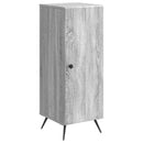 vidaXL Széf Szürke Sonoma 33 x 34,5 x 90 cm Szerelt Fa