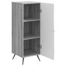vidaXL Széf Szürke Sonoma 33 x 34,5 x 90 cm Szerelt Fa