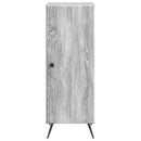 vidaXL Széf Szürke Sonoma 33 x 34,5 x 90 cm Szerelt Fa
