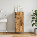 vidaXL Széf Antik Fa 33 x 34,5 x 90 cm Szerelt Fa