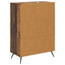 vidaXL Fiókos szekrény Antik Fa 66 x 34,5 x 90 cm Szerelt Fa