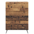 vidaXL Fiókos szekrény Antik Fa 66 x 34,5 x 90 cm Szerelt Fa