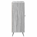 vidaXL Széf fiókkal Szürke Sonoma 66 x 34,5 x 90 cm Szerelt Fa