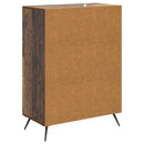 vidaXL Széf fiókkal Antik Fa 66 x 34,5 x 90 cm Szerelt Fa