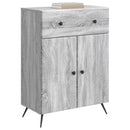 vidaXL Széf Szürke Sonoma 66 x 34,5 x 90 cm Szerelt Fa