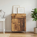vidaXL Széf fiókkal Antik Fa 66 x 34,5 x 90 cm Szerelt Fa