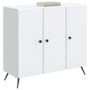 vidaXL Széf Fehér 89 x 34,5 x 80 cm Szerelt Fa