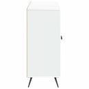 vidaXL Széf Fehér 89 x 34,5 x 80 cm Szerelt Fa