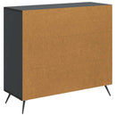 vidaXL Széf Fekete 89 x 34,5 x 80 cm Szerelt Fa