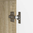 vidaXL Széf Sonoma Tölgy 89 x 34,5 x 80 cm Szerelt Fa