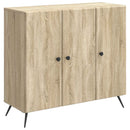vidaXL Széf Sonoma Tölgy 89 x 34,5 x 80 cm Szerelt Fa