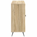 vidaXL Széf Sonoma Tölgy 89 x 34,5 x 80 cm Szerelt Fa