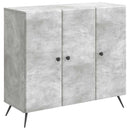 vidaXL Széf Betonszürke 89 x 34,5 x 80 cm Szerelt Fa