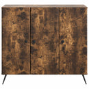vidaXL Széf Füstös Tölgy 89 x 34,5 x 80 cm Szerelt Fa