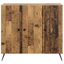 vidaXL Széf Antik Fa 89 x 34,5 x 80 cm Szerelt Fa