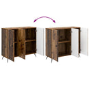 vidaXL Széf Antik Fa 89 x 34,5 x 80 cm Szerelt Fa