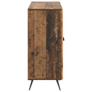 vidaXL Széf Antik Fa 89 x 34,5 x 80 cm Szerelt Fa