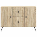 vidaXL Széf fiókkal Sonoma Tölgy 89 x 34,5 x 60 cm Szerelt Fa