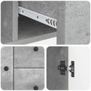 vidaXL Széf fiókkal Betonszürke 89 x 34,5 x 60 cm Szerelt Fa