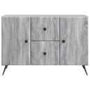 vidaXL Széf fiókkal Szürke Sonoma 89 x 34,5 x 60 cm Szerelt Fa