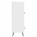vidaXL Széf Fehér 66 x 34,5 x 95 cm Szerelt Fa