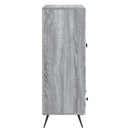 vidaXL Széf Szürke Sonoma 66 x 34,5 x 95 cm Szerelt Fa