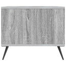 vidaXL Dohányzóasztal Szürke Sonoma 90 x 50 x 40 cm Szerelt Fa