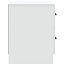 vidaXL Éjjeliszekrény fiókkal Fehér 43 x 34,5 x 44,5 cm Szerelt Fa