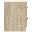 vidaXL Éjjeliszekrény fiókkal 2 pcs Sonoma Tölgy 43 x 34,5 x 44,5 cm