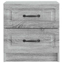 vidaXL Éjjeliszekrény Szürke Sonoma 43 x 34,5 x 44,5 cm Szerelt Fa