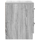 vidaXL Éjjeliszekrény Szürke Sonoma 43 x 34,5 x 44,5 cm Szerelt Fa