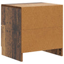 vidaXL Éjjeliszekrény Antik Fa 43 x 34,5 x 44,5 cm Szerelt Fa