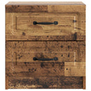 vidaXL Éjjeliszekrény Antik Fa 43 x 34,5 x 44,5 cm Szerelt Fa