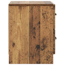 vidaXL Éjjeliszekrény Antik Fa 43 x 34,5 x 44,5 cm Szerelt Fa