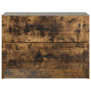 vidaXL Éjjeliszekrény Füstös Tölgy 62 x 34,5 x 44,5 cm Szerelt Fa