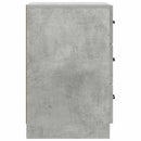 vidaXL Éjjeliszekrény fiókkal Betonszürke 43 x 41 x 63,5 cm Szerelt Fa