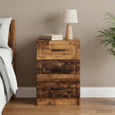 vidaXL Éjjeliszekrény fiókkal Antik Fa 43 x 41 x 63,5 cm Szerelt Fa