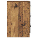 vidaXL Éjjeliszekrény fiókkal Antik Fa 43 x 41 x 63,5 cm Szerelt Fa