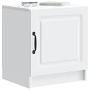 vidaXL Éjjeliszekrény 2 db Fehér 43 x 34,5 x 47 cm Szerelt Fa