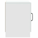 vidaXL Éjjeliszekrény 2 db Fehér 43 x 34,5 x 47 cm Szerelt Fa