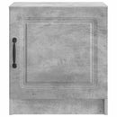 vidaXL Éjjeliszekrény 2 pcs Betonszürke 43 x 34,5 x 47 cm Szerelt Fa